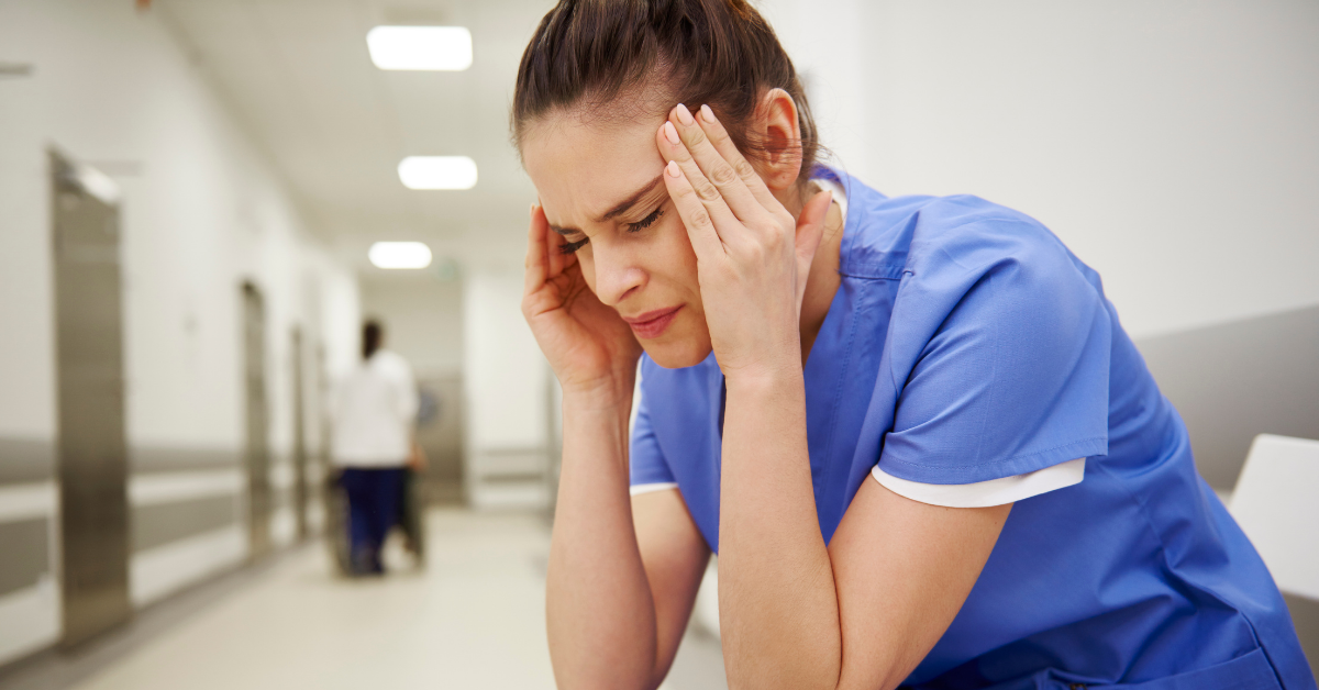 Stressed NP dealing with burnout