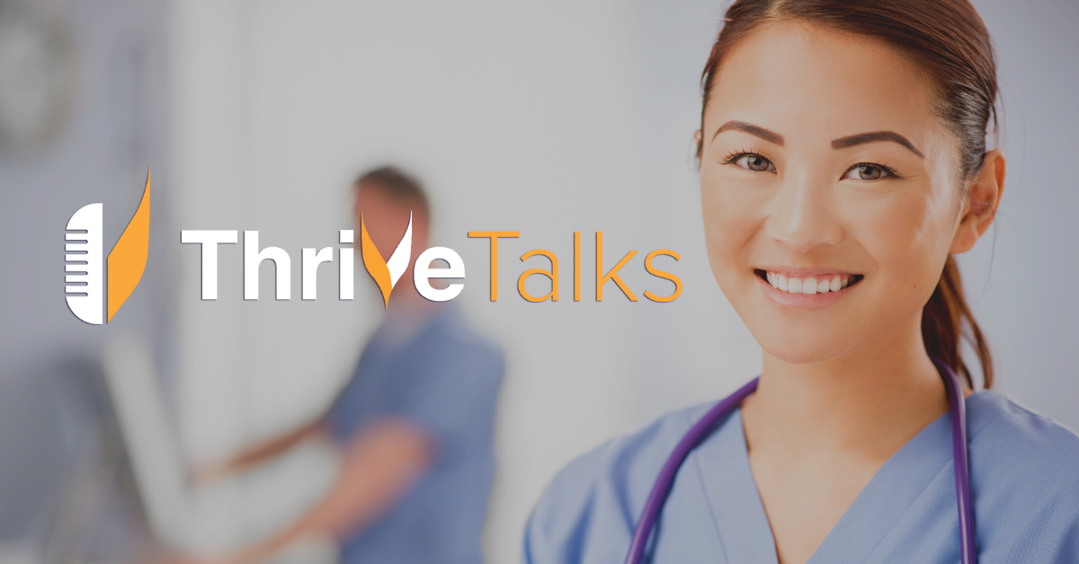 ThriveTalks with happy NP