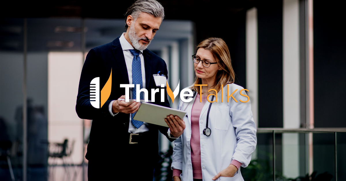 ThriveTalks APP Leader reviewing report